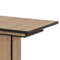 Loftscape Table Aton II - (Extensible) Imitation chêne artisan / Noir -Luxe Intérieur Magasin 1000309973 220322 050 DETAILS P000000001000309973