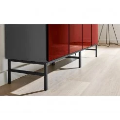 Now! by hülsta Buffet now to go colour II - Rubin brillant / Gris diamant -Luxe Intérieur Magasin 1000311250 211201 14485000192 DETAILS P000000001000311250