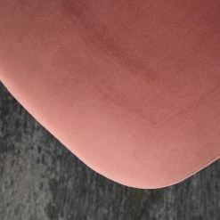 Jack & Alice Chaise Yoyce II - Velours / Métal - Doré - Velours Tiru: Saumon - Lot de 4 -Luxe Intérieur Magasin 1000312631 211206 08175300084 DETAILS P000000001000312631