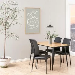 Loftscape Chaises capitonnées Domenica I (4) - Noir -Luxe Intérieur Magasin 1000319538 220128 12565700021 MOOD DETAILS P000000001000319538 mood