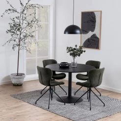 Loftscape Table Ireby I - Partiellement en frêne massif / Fer - Frêne noir / Noir -Luxe Intérieur Magasin 1000319645 220128 1257270020 MOOD DETAILS P000000001000319645 mood