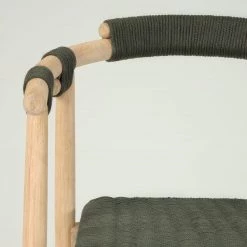 Loftscape Chaises à accoudoirs Puras (lot de 2) - Vert olive foncé -Luxe Intérieur Magasin 1000340202 220414 045 DETAILS P000000001000340202