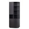 Loftscape Armoire Rozzano II - Pin massif - Pin noir