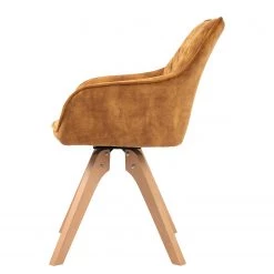 Loftscape Salle à manger Champlost II (5 éléments) - Marron doré - Largeur : 160 cm -Luxe Intérieur Magasin 1000343646 220414 050 DETAILS P000000001000343646