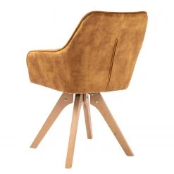 Loftscape Salle à manger Champlost II (5 éléments) - Marron doré - Largeur : 160 cm -Luxe Intérieur Magasin 1000343646 220414 060 DETAILS P000000001000343646