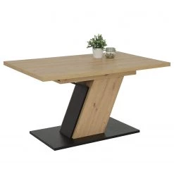 Loftscape Salle à manger Vallen (7 éléments) - (Extensible) Anthracite / Imitation chêne artisan -Luxe Intérieur Magasin 1000343888 220407 030 DETAILS P000000001000343888