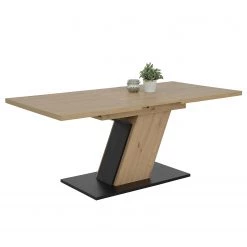 Loftscape Salle à manger Vallen (7 éléments) - (Extensible) Anthracite / Imitation chêne artisan -Luxe Intérieur Magasin 1000343888 220407 031 DETAILS P000000001000343888