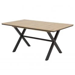 Loftscape Salle à manger Vagos (5 éléments) - (Extensible) Anthracite / Imitation chêne artisan -Luxe Intérieur Magasin 1000343889 220407 030 DETAILS P000000001000343889