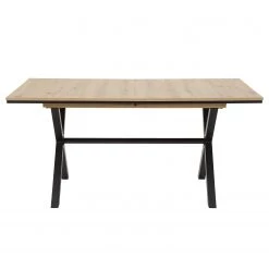 Loftscape Salle à manger Vagos (5 éléments) - (Extensible) Anthracite / Imitation chêne artisan -Luxe Intérieur Magasin 1000343889 220407 032 DETAILS P000000001000343889