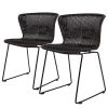 Loftscape Chaises Roseboro (lot de 2) - Noir