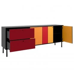 Loftscape Meuble TV Modern Art - Multicolore -Luxe Intérieur Magasin 1000344592 220407 031 DETAILS P000000001000344592