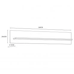 Ridgevalley Étagère murale Vassia - Imitation chêne Navy / Imitation chêne Riviera -Luxe Intérieur Magasin 1000344664 220414 500 SKETCH DETAILS P000000001000344664 sketch