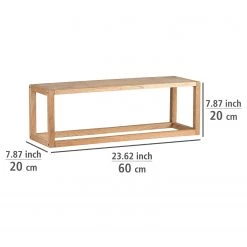 WENKO Étagère murale Ferrara - Noyer massif -Luxe Intérieur Magasin 1000345607 220412 500 SKETCH DETAILS P000000001000345607 sketch