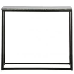 Red Living Console Wida - Marbre / Métal - Marbre Noir / Noir -Luxe Intérieur Magasin 1000345805 220428 030 DETAILS P000000001000345805