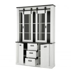 Ridgevalley Vaisselier Shutter II - Imitation pin blanc -Luxe Intérieur Magasin 1000348682 220505 040 DETAILS P000000001000348682