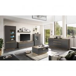 Loftscape Buffet Accra - Anthracite / Imitation chêne -Luxe Intérieur Magasin 1000348819 220506 021 MOOD DETAILS P000000001000348819 mood