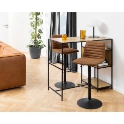Loftscape Chaises de bar Kimmy (lot de 2) - Cognac -Luxe Intérieur Magasin 1000353349 220614 021 MOOD DETAILS P000000001000353349 mood