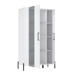Loftscape Armoire Ozora - Blanc brillant / Blanc mat -Luxe Intérieur Magasin 1000356716 220603 032 DETAILS P000000001000356716