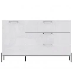Loftscape Buffet Ozora I - Blanc brillant / Blanc mat -Luxe Intérieur Magasin 1000356721 220603 030 DETAILS P000000001000356721