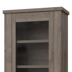 Loftscape Vitrine murale Temuco - Imitation chêne foncé -Luxe Intérieur Magasin 1000357988 220616 050 DETAILS P000000001000357988