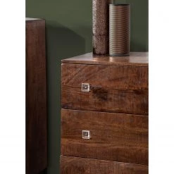 Red Living Commode Telados - Manguier massif / Métal - Manguier foncé / Noir -Luxe Intérieur Magasin 1000359922 220621 024 MOOD DETAILS P000000001000359922 mood