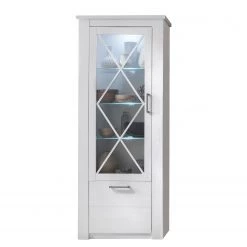 Trendteam Vitrine Georgia - Imitation pin blanc