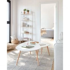 Norrwood Étagère Kalahari - Acier - Imitation chêne / Blanc -Luxe Intérieur Magasin 1000363962 220714 021 MOOD DETAILS P000000001000363962 mood