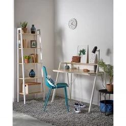 Norrwood Étagère Kalahari - Acier - Imitation chêne / Blanc -Luxe Intérieur Magasin 1000363962 220714 022 MOOD DETAILS P000000001000363962 mood