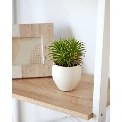 Norrwood Étagère Kalahari - Acier - Imitation chêne / Blanc -Luxe Intérieur Magasin 1000363962 220714 050 DETAILS P000000001000363962