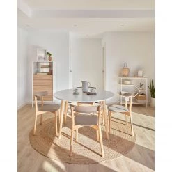 Norrwood Buffet haut Maredale - Partiellement en frêne massif - Frêne / Blanc -Luxe Intérieur Magasin 1000363992 220714 023 MOOD DETAILS P000000001000363992 mood