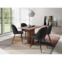 Table Vivala - Imitation bois ancien -Luxe Intérieur Magasin 1000363997 220728 020 MOOD DETAILS P000000001000363997 mood