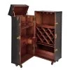 Butlers Armoire bar HEMINGWAY - Frêne massif / Polyuréthane - Marron
