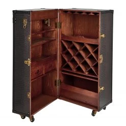 Butlers Armoire bar HEMINGWAY - Frêne massif / Polyuréthane - Marron -Luxe Intérieur Magasin 1000365668 220728 030 DETAILS P000000001000365668