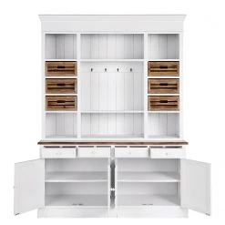 Butlers Buffet CAMPAGNE - Plaqué paulownia - Blanc -Luxe Intérieur Magasin 1000365764 220728 035 DETAILS P000000001000365764