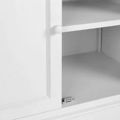 Butlers Buffet CAMPAGNE - Plaqué paulownia - Blanc -Luxe Intérieur Magasin 1000365764 220728 080 DETAILS P000000001000365764