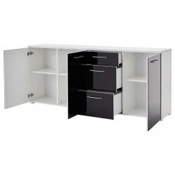 Germania Enfilade Campo - Verre - Anthracite -Luxe Intérieur Magasin 1000366030 220809 030 DETAILS P000000001000366030