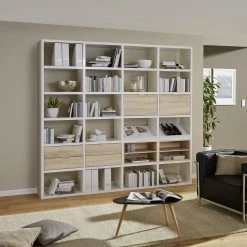 Fredriks Étagère à combiner Rodos I - Blanc brillant -Luxe Intérieur Magasin anbauregal rodos i hochglanz weiss 1890562