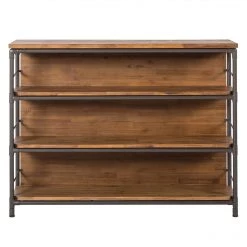 Ars manufacti Bar Atelier - Acacia partiellement massif / Métal - Acacia / Anthracite -Luxe Intérieur Magasin bar atelier akazie teilmassiv 1832710