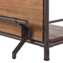 Ars manufacti Bar Atelier - Acacia partiellement massif / Métal - Acacia / Anthracite -Luxe Intérieur Magasin bar atelier akazie teilmassiv 1832730