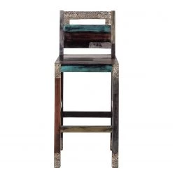 Wolf-Möbel Tabouret de bar Goa - Acacia / Manguier partiellement massif - Multicolore -Luxe Intérieur Magasin barhocker goa akazie mango teilmassiv mehrfarbig 3791984 1