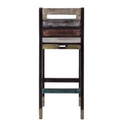 Wolf-Möbel Tabouret de bar Goa - Acacia / Manguier partiellement massif - Multicolore -Luxe Intérieur Magasin barhocker goa akazie mango teilmassiv mehrfarbig 3791992