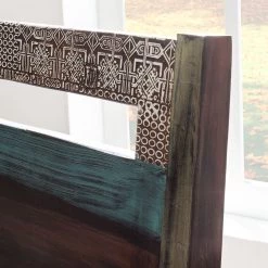 Wolf-Möbel Tabouret de bar Goa - Acacia / Manguier partiellement massif - Multicolore -Luxe Intérieur Magasin barhocker goa akazie mango teilmassiv mehrfarbig 4017876