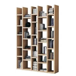 Loftscape Bibliothèque Emporior II - Imitation chêne de Sonoma - Largeur : 150 cm