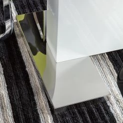 Loftscape Table extensible Anne - Blanc brillant -Luxe Intérieur Magasin esstisch anne ausziehbar hochglanz weiss 3469293