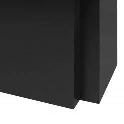 Temahome Table Detroit II - Imitation béton / Noir mat -Luxe Intérieur Magasin esstisch detroit ll 4728132