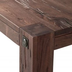 Ars Natura Table à  manger Leeds - 180 x 90 cm -Luxe Intérieur Magasin esstisch leeds eiche massiv verwittert 180 x 90 cm 4487708