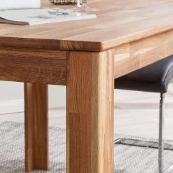 Ars Natura Table Kreios avec rallonge - Chêne massif - Huilé -Luxe Intérieur Magasin esstisch redwood mit ausziehfunktion eiche massiv geoelt 3373361