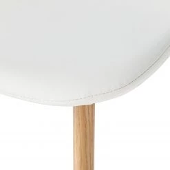 Mørteens Chaise capitonnée Iskmo - Blanc - Lot de 2 -Luxe Intérieur Magasin esszimmerstuhl iskmo 2er set webstoff weiss 4034864