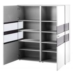 GWINNER Buffet haut Anzio - Blanc mat - Sans éclairage -Luxe Intérieur Magasin gwinner anzio 13 10 2016 4553172