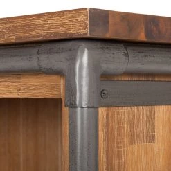 Ars manufacti Buffet haut Atelier - Partiellement en acacia massif -Luxe Intérieur Magasin highboard atelier akazie teilmassiv 1832902